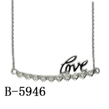 Fashion Jewelry 925 Sterling Silver Pendant Necklace